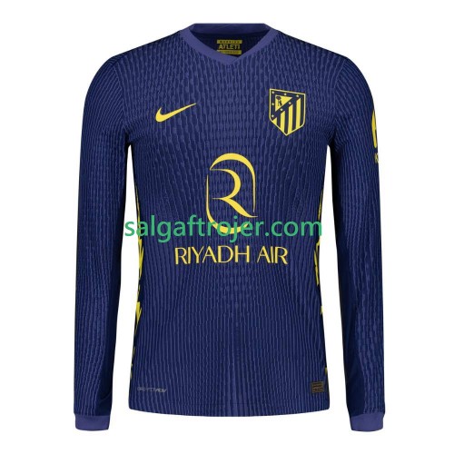 Atlético de Madrid Fodboldtrøjer Udebanesæt 2025/26 Langærmet Atlético de Madrid Fodboldtrøjer Udebanesæt 2025/26 Langærmet